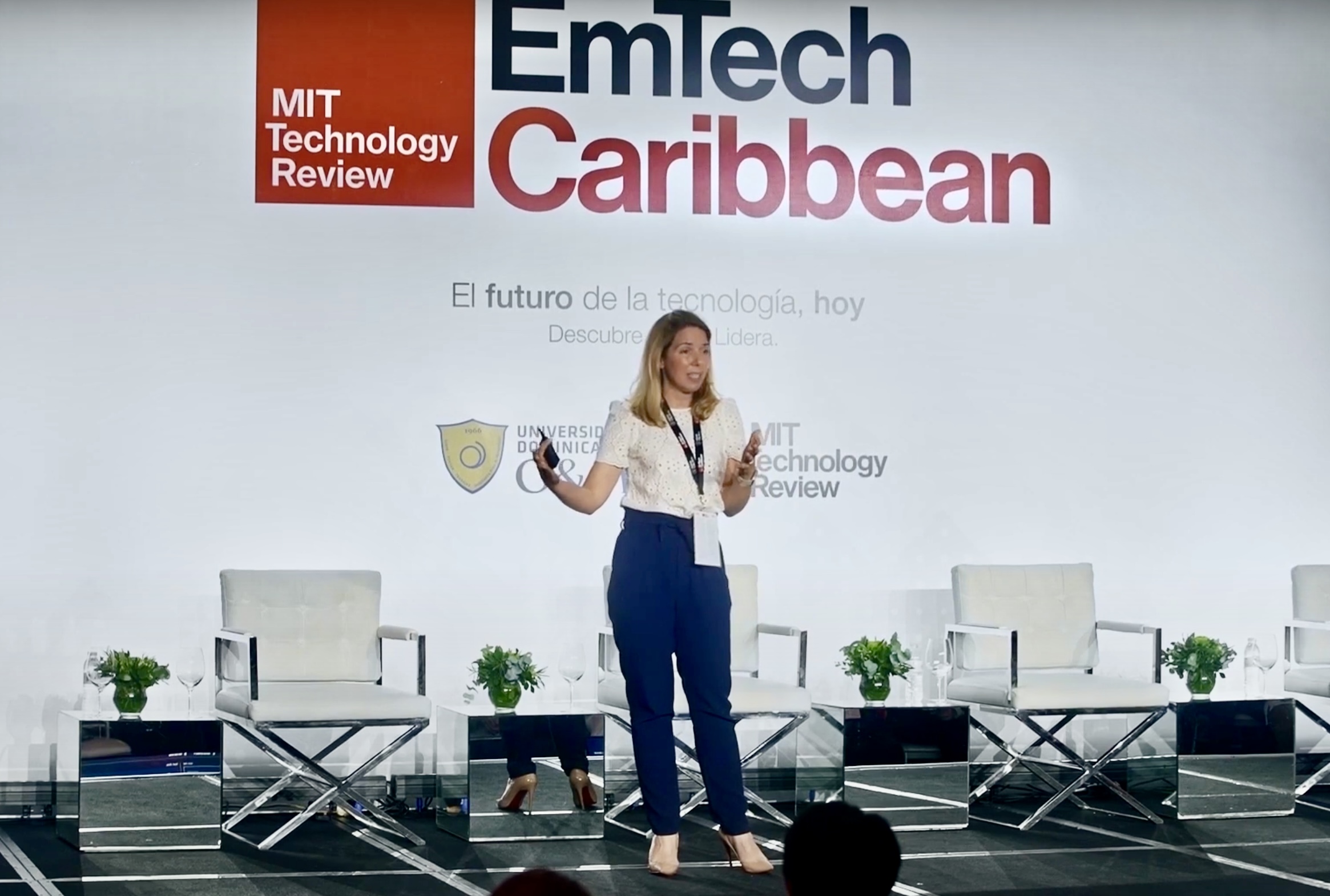 Phaedra Chrousos Presents at MIT Technology Review's EmTech ...